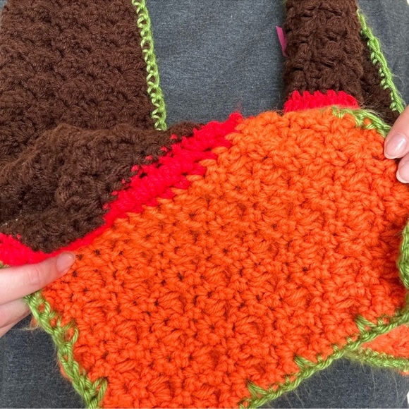 3/50$ (Handmade) Colorful scarf / Long wool scarf - Picture 3 of 10